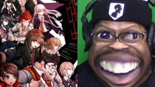 Berleezy Reactions to All Danganronpa Trigger Happy Havoc Deaths Executions Plot Twists and More [upl. by Ahsielat914]