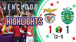 Highlights SL Benfica VS Sporting CP Supertaça Feminina [upl. by Medeah212]