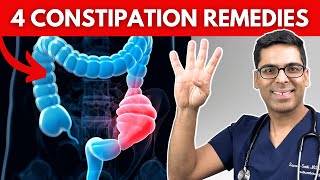 4 Constipation REMEDIES by Dr Sethi That Target Underlying ROOT Causes [upl. by Ydasahc]