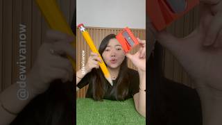 Kirain rautan buat pensil raksasa dewivanow penaraksasa pensiljumbo giantpencil sharpener [upl. by Imuy]