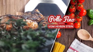 Pollo Fino vom heißen Stein [upl. by Htrowslle856]