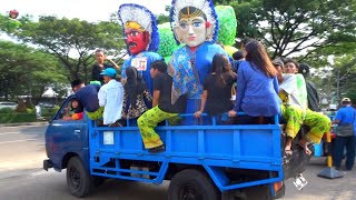 Ondel Ondel Takbiran Idul Fitri Keliling Naik Mobil [upl. by Rori]