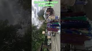 Hoxton Street market hoxton hemalondon London vlogger lofi [upl. by Dlorrej]