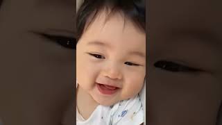 Dada baby love to play very cute reaction 🥰🥰🥰 [upl. by Abih]