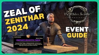 Zeal of Zenithar 2024 Event Guide  The Elder Scrolls Online [upl. by Farra142]