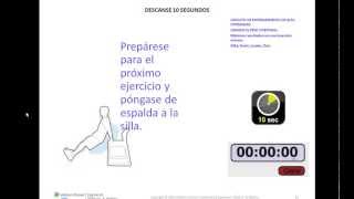 Guia de Ejercicios Intensos 12 Ejercicios en 7 Minutos Musica Latina [upl. by Lisbeth]