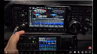 RS918 BUDGET TRANSCEIVER  ICOM 7610 [upl. by Tserof222]