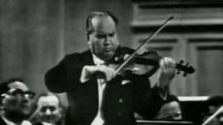 David Oistrakh plays Tchaikovsky Concerto 1st Mov Part 1 [upl. by Mitzl]