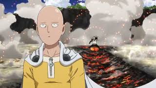 Saitama vs Genos Saitama Death punch One Punch manENG DUBワンパンマン [upl. by Allcot]