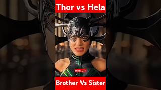 Thor vs HeLa fight brother vs sister fight 👦 👧 [upl. by Roer]