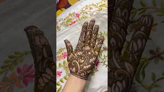 Guys please don’t judge my mehendi skill I’m an untrained artist😅😅😅 [upl. by Kirt]