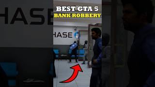 This Has To Be THE BEST Bank Robbery Scene in GTA 5 shorts [upl. by Astrix]