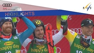 Highlights  Hirscher secures historical sixth straight overall title in Kranjska Gora  FIS Alpine [upl. by Adnih700]