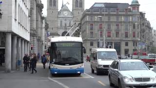 Schweizerhof VBL trolleybus 217 [upl. by Ettennek]