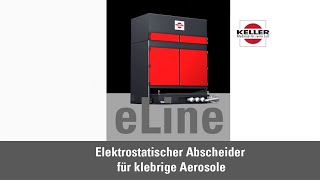 eLine  Elektrostatischer Abscheider für klebrige Aerosole [upl. by Gabriell]