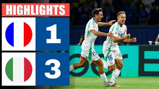 FranciaItalia 1  3  Highlights amp Goals  UEFA Nations League [upl. by Ydroj]