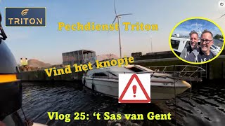 Vlog 25 Sas van Gent  depannage [upl. by Nyrahs206]