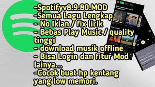 Spotify mod premium terbaru  Bermain Zombie Tsunami [upl. by Eeleak]