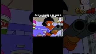 El Hijo de Apu Vs Ladrones 🤣 thesimpsons homersimpson humor shorts shortsfeed shortsviral [upl. by Low]