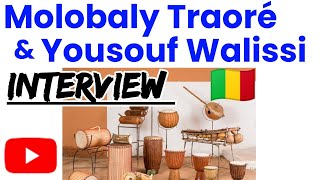 Molobaly Traoré  Yousouf Walissi  Interview Radio Mali Bamako [upl. by Ardnayek753]