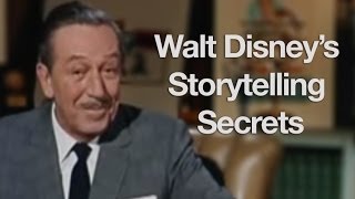 Walt Disneys Storytelling Secrets  Storytelling School [upl. by Renmus]