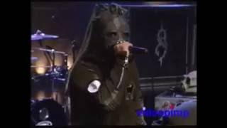 Slipknot The Heretic Anthem  Live on Conan  2001 [upl. by Danieu61]