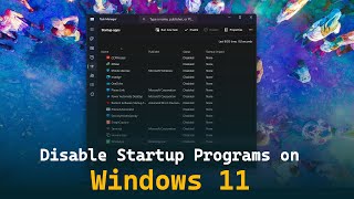 How to Disable Startup Programs on Windows 11 [upl. by Capone]