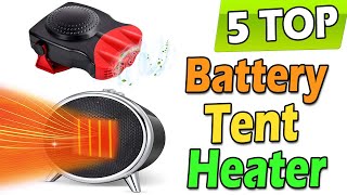 Best Battery Powered Tent Heater For Camping [upl. by Mayne]