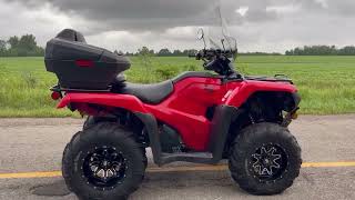 2016 Honda 420 Rancher 4X4 [upl. by Swanhildas276]