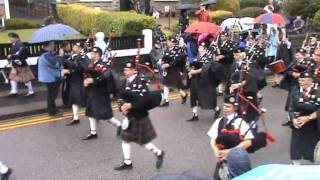 Cowal Highland Gathering 2010 street parade [upl. by Karim727]