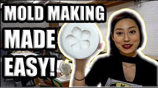 How to make the EASIEST plaster mold [upl. by Inman]