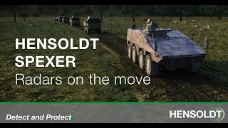 HENSOLDT SPEXER – Radars on the move [upl. by Ynehpets520]