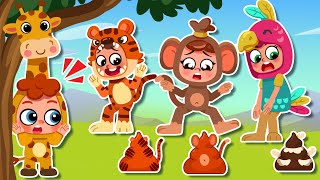 PeekAPoop 💩 Funny Kids Songs And Nursery Rhymes by Comy Zomy [upl. by Niddala242]