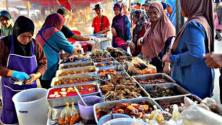 Pasar Malam Kelantan  Tanah Merah  Malaysia Night Market Street Food Tour foodlover mustwatch [upl. by Tomkiel455]