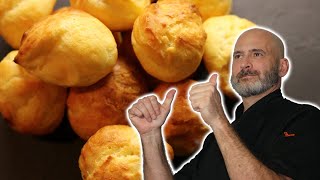 Gougères au fromage  Très facile et idéal pour lapéro et les fêtes  Préparation 10 mn [upl. by Eserehs]