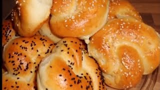 Acma  türkische weiche Brötchen mit und ohne Füllung  Sallys Welt [upl. by Noillimaxam]