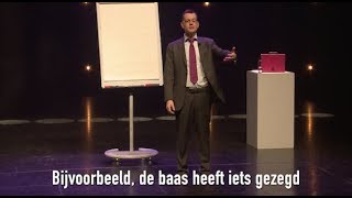 Arnout Van den Bossche over wat je baas écht denkt [upl. by Ileek]