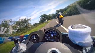 Classic TT onboard  Danny Webb Team Classic Suzuki  RG500 [upl. by Airet303]