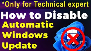 How to Disable Windows Update  Stop Windows Update Permanently [upl. by Laiceps]