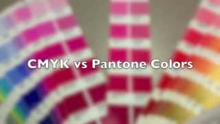 CMYK vs Pantone colors [upl. by Raimund22]