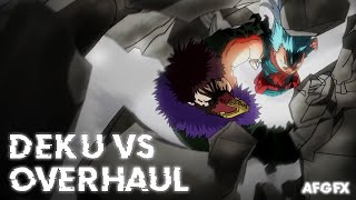 My Hero Academia DEKU vs OVERHAUL AMVDubstep Remix [upl. by Yebot]