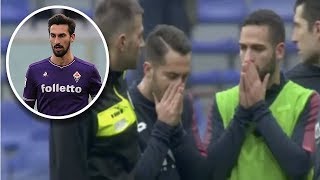 Davide Astori DeathFootball Player Reactions After Hearing Davide Astori Death News [upl. by Ambros]