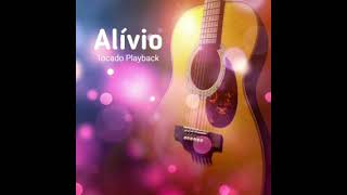 Alívio 1 Tom Abaixo 🎵 Playback Tocado 🎵 Violão 🎸 [upl. by Helve]