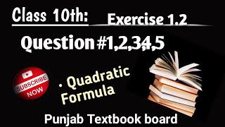 Class 10th Exercise 12Question12345 Science Group Punjab Textbook Board📚📘 [upl. by Atsejam]