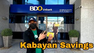 BDO KABAYAN SAVINGS ACCOUNT  DEIRA DUBAI UAE  ATM amp PASSBOOK RECEIVED AFTER 45 DAYS  DON RAMON TV [upl. by Adorne]