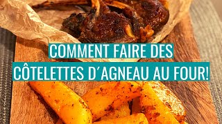 COMMENT FAIRE DES CÔTELETTES D´AGNEAU AU FOUR [upl. by Laven]