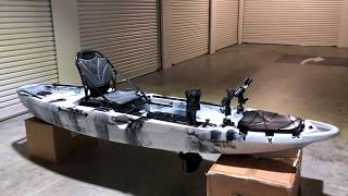 HD Video WalkThrough of 2019 Pedal Pro Fish 32m Pedal Powered Fishing Kayak from Bay Sports [upl. by Seema]