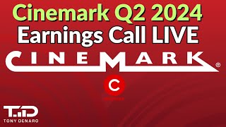 CNK Q2 Earnings 🔴 Live  Cinemark Q2 2024 Earnings Call LIVE AUG 2  730AM CST  830AM EST [upl. by Nitsirt650]