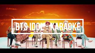 EASY BTS IDOL KARAOKE WITH ROMANIZED LYRICS INSTRUMENTAL [upl. by Wistrup]