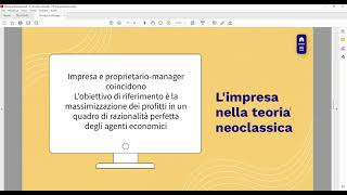 Le teorie dimpresa  Principi di Management [upl. by Eserrehs]